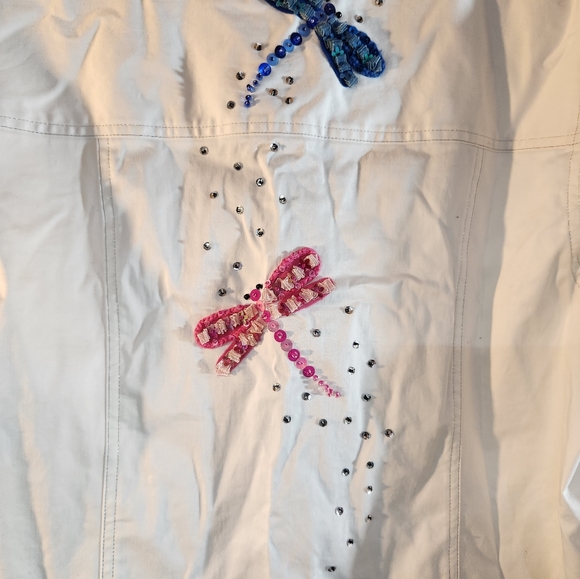 Design Options  by Philip & Jane Gordon Jacket , Multicolored Fireflies, Size XL - Picture 13 of 16